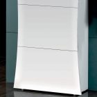 ARCO shoe rack with 3 flap doors - Web Furniture