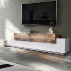 CORO 200 cm TV stand with 3 flap doors - Web Furniture