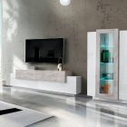 CORO living room set with TV stand + display cabinet - Web Furniture